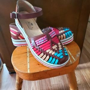 Women's leather Huaraches